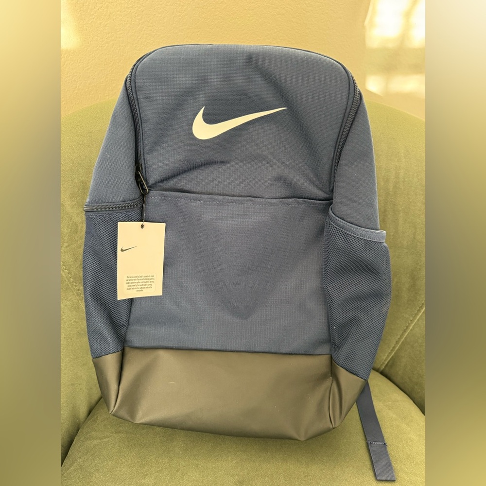 Nike Men's Backpacks one navy  Blue and other black. Same size and style.